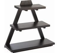 APS gk818 Triangolo supporto per buffet in legno, colore: nero