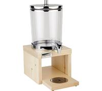APS GL628 Base in Legno succo dispenser, Acero