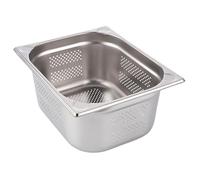 APS 81903 GN 1/2 contenitore, perforato, acciaio inox Contenitore gastronorm, dimensioni 265 x 325 mm/altezza 150 mm
