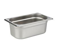 APS 81404 GN 1/4 contenitore, acciaio inossidabile Contenitore gastronorm, dimensioni 265 x 160 mm/altezza 100 mm/volume 2,8 litri