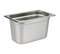 APS 81406 GN 1/4 contenitore, acciaio inossidabile Contenitore gastronorm, dimensioni 265 x 160 mm/altezza 155 mm/volume 4,0 litri
