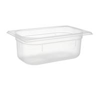 APS GN 1/4 Contenitore, Polipropilene, 2,5 Litri, 26,5 x 16,2 cm, Altezza: 10,0 cm