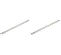 APS GN 1/9 Adattatore/scanalatura, acciaio Inox, lunghezza: 17,6 cm. (Confezione da 2)
