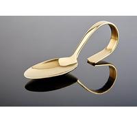 APS Gourmet-cucchiaio -CLASSIC Lunghezza: 12cm 18/8 . diversi modelli - Effetto oro, 12cm