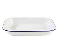APS guscio - Enamel ware-, smaltato in lamiera di acciaio, 28 x 23 x 4,5 cm