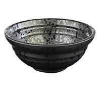 APS guscio - glamour in melamina, Nero, Ø 12 cm, altezza: 5 cm