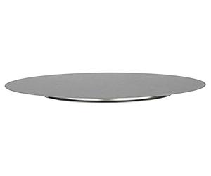 APS il pasticcere blaha ca diametro 31 cm, altezza 3 cm acciaio INOX, opaco struttura stabile con base