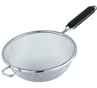 APS Passaverdura con Doppia Rete ca. Diametro 23 cm, Lunghezza 50 cm, Manico in Acciaio Inox e Polipropilene, Lunghezza Manico 27,5 cm