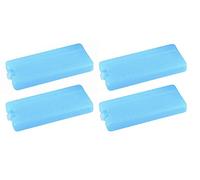 APS Set di 4 batterie di Raffreddamento Cool Box, Borsa Termica ECC. in polietilene Blu, ciascuna 16 x 7,5 cm
