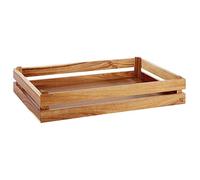APS Superbox Buffet Crate Acacia GN1/1 350 (W) x 555 (L) mm | 13 3/4 x 21 7/8"