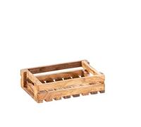 APS Table Caddy - Oliva 22 x 15 cm, altezza 6 cm, legno d'ulivo (ogni pezzo è unico. Il colore e le venature possono variare)