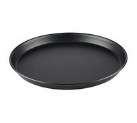 APS Piatto per pizza rotondo Ø 28/26,3 x 2,5 cm - vassoio per pizza in piatto blu, non rivestito, lunga durata, per la cottura professionale della pizza