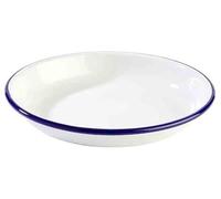 APS Teller, Profondo - Enamel ware-, smaltato in lamiera di acciaio, ø 18 cm, altezza: 3,5 cm