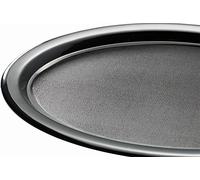 APS Vassoio da portata in melamina nero, 20 x 26 cm, 1,5 cm