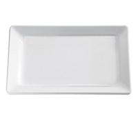 APS Vassoio - Pure, Melamina, Bianco, 40 x 30 cm, Altezza: 3 cm
