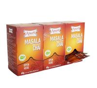 Apsara Masala Chai Tea, tè nero piccante, set di 3 (60 bustine di tè), tè nero leggermente piccante con spezie indiane