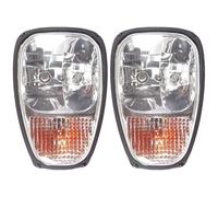 APSMOTIV Set di 2 fari anteriori per JCB 2CX, 3CX, 4CX, 12 V, 55 W, ricambio originale