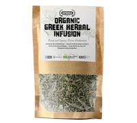 APSOGO Infuso di Erbe Greche Biologico - Tè di Montagna, Salvia, Dittamo & Melissa - Foglie sfuse - Senza caffeina - Confezione eco - 100 g