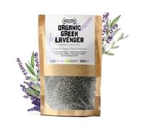 Apsogo Lavanda - Lavanda Biologica Essiccata dalla Grecia - Aroma Profumato, Perfetta per Tisane o Ricette Culinarie Originali (100g)