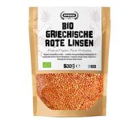 Apsogo Lenticchie Rosse Decorticate Bio Greche - Vegane e Proteiche, 500g | Lenticchie rosse decorticate bio dalla Grecia - vegane e proteiche, senza ammollo, ideali per dahl, zuppe e curry.