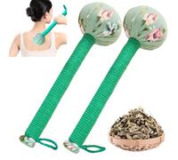 APSWUDR Strumento manuale per massaggi da 33 cm, martello per massaggio per tutto il corpo, martello per massaggio per mal di schiena, martello per massaggio, rilassamento muscolare, strumento per