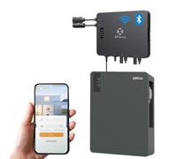 APsystems EZHI Microinverter con memoria della batteria (2710 Wh), perfetto per centrali elettriche da balcone e alimentazione fuoristrada, 0% IVA