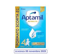 APTAMIL - 4 Latte di Crescita Nutrobiotik 1.200gr (2 buste x 600gr)