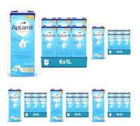 APTAMIL 4 - Latte di Crescita Liquido per Bambini dai 24 mesi, Pronto all'uso - Formato Convenienza Formato da 6 litri (6x1L) (Confezione da 5)