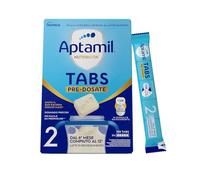 Aptamil nutribiotik tabs 2 pre-dosate - latte di proseguimento in tabs pre-dosate - dal 6° mese compiuto al 12° - confezione da 21 bustine ( 105 tabs pre-dosate)