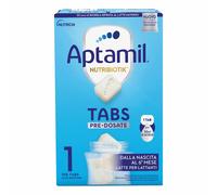 Aptamil nutribiotik tabs 1 pre-dosate - latte per lattanti in tabs pre-dosate - dalla nascita fino al 6° mese compiuto - confezione da 21 bustine (105 tabs pre-dosate)