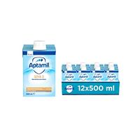 APTAMIL Soya 3, Alimento Liquido, Naturalmente Senza Lattosio, 12x500ml | Per Bambini nella Prima Infanzia dal 12° mese compiuto, a Base di Proteine isolate di Soia, Naturalmente Senza Lattosio