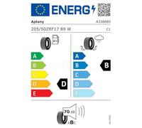 Aptany Pneumatico 205/50 Zr17 89W Ra302 Rft