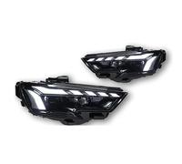 Aptfkec Faro Fanale Anteriore Per A3 S3 A3L 2013 2014 2015 2016 2017-2021 Fari DRL Indicatori Direzione Abbaglianti Angelo Occhio Lente Proiettore Faro LED Testa Della Lampada