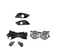 Aptfkec Per Ford Per Focus 2 MK2 2009-2011 Fendinebbia LED Faro Coperchio Della Lampada Griglia Cromata Lunetta Cablaggio Kit Accessori Fari Fendinebbia