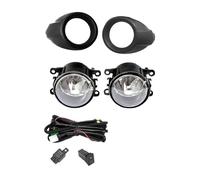 Aptfkec Per Ford Per Focus 3 2012-2014 Fendinebbia A LED Chrome Copertura Della Luce Griglia Cornici Per Lampade Faro Cablaggio Fari Fendinebbia