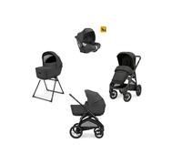 Aptica XT System Quattro - Magnet Grey con telaio Nero e seggiolino auto Darwin Infant - INGLESINA