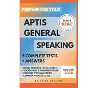 APTIS GENERAL SPEAKING 5 TESTS WITH ANSWERS LEVELS B2 C