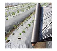 ApuaVireo&Co 1 Pellicola di plastica Riflettente for Alberi da frutto, 50 m, 0,012 mm, for pacciamatura Nera Argentata, for Serre da Giardino e for Il Controllo delle Erbacce.(Width 1000mm)