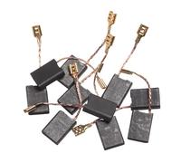ApuaVireo&Co 10 pezzi di spazzole carbone for motore in rame e grafite, smerigliatrice angolare for trapano/martello elettrico, utensile rotante con filo stretto(6x16x22mm)
