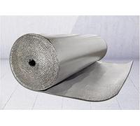 ApuaVireo&Co Barriera al vapore e membrana in alluminio for isolamento termico e isolamento termico for radiatori autoadesivi. Risparmia energia e denaro. Varie dimensioni: 3-4 mm.(1mx1m)