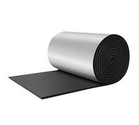 ApuaVireo&Co Barriera al vapore, isolamento termico, membrana in alluminio, radiatore, foglio isolante riflettente, assorbimento acustico, spessore 5 mm(1mx5m)