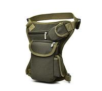 ApuaVireo&Co Borsa da gamba a tracolla for uomo e donna, marsupio Oxford, unisex, for esterni, borsa da coscia, cintura, borsa sportiva da corsa(Green)