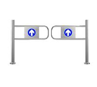 ApuaVireo&Co Cancello a battente di sicurezza molla, dispositivo ingresso in acciaio inossidabile, cancello con chiusura automatica, porta 1 via(50x97 cm)