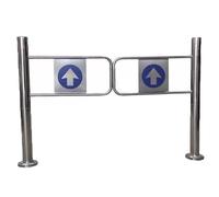 ApuaVireo&Co Cancello di sicurezza a battente, cancello chiusura automatica for ingresso supermercato e magazzino, 1 via(60x97 cm)