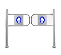 ApuaVireo&Co Cancello di sicurezza automatico a molla - Porta unidirezionale for biblioteche, corridoi e magazzini, design chiusura automatica, 100x100 cm(70x100cm)