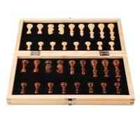 ApuaVireo&Co Giochi Scacchi Internazionali Magnetici in Legno Massello Scacchiera di Alta Qualità Gioco da Tavolo Pieghevole Regalo for Amici