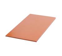 ApuaVireo&Co Lastra laminata in resina fenolica for strutture meccaniche, colore rosso scuro for l'industria delle vernici, 30 cm x 20 cm