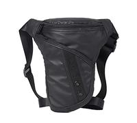 ApuaVireo&Co Marsupio da gamba resistente for uomo, da moto, da viaggio, casual, a tracolla, in nylon impermeabile, for fianchi e cosce