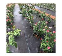 ApuaVireo&Co Tessuto Anti-erbaccia da Giardino da 1 m, Tessuto Anti-erbaccia degradabile, Pellicola pacciamante in plastica Nera for Uso agricolo, 1 Pezzo(1.5M Width)