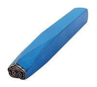 ApuaVireo&Co Timbri in metallo con design in acciaio al carbonio elettroplaccato, set di timbri in in for la creazione gioielli su superfici dure e morbide da 74 mm(Figure11)